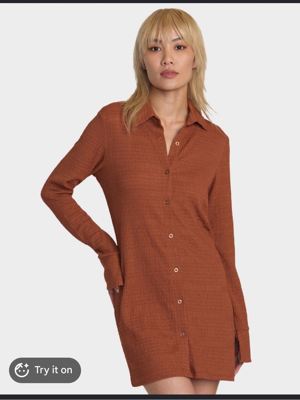 RVCA womens sundae mini dress size medium NWT
